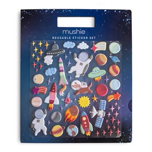 Mushie Reusable Sticker Set - Space